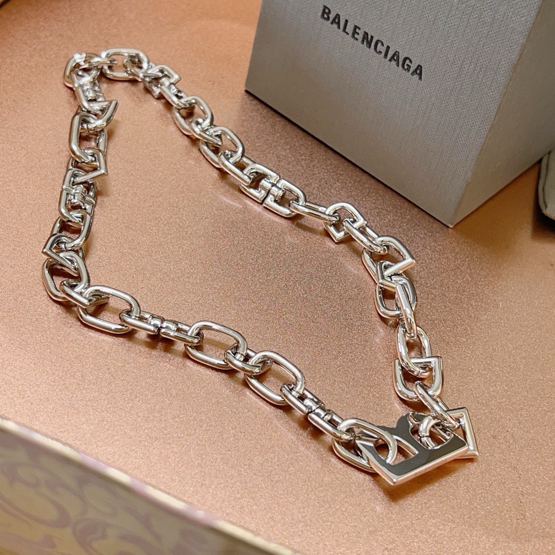  原单货🔹🔹新品 巴黎世家项链 Balenciaga 新款项链🔹专柜一致 细节做工精细 原版logo 每