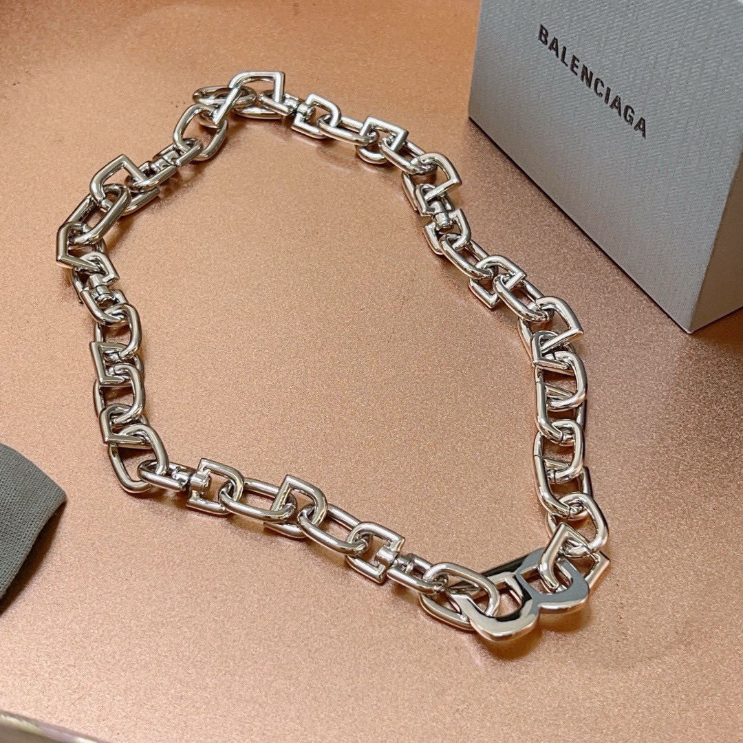  原单货🔹🔹新品 巴黎世家项链 Balenciaga 新款项链🔹专柜一致 细节做工精细 原版logo 每
