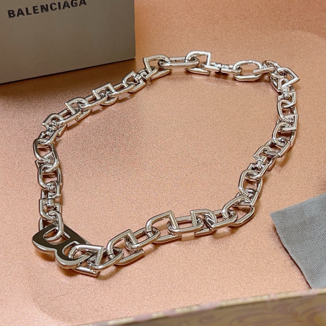  原单货🔹🔹新品 巴黎世家项链 Balenciaga 新款项链🔹专柜一致 细节做工精细 原版logo 每