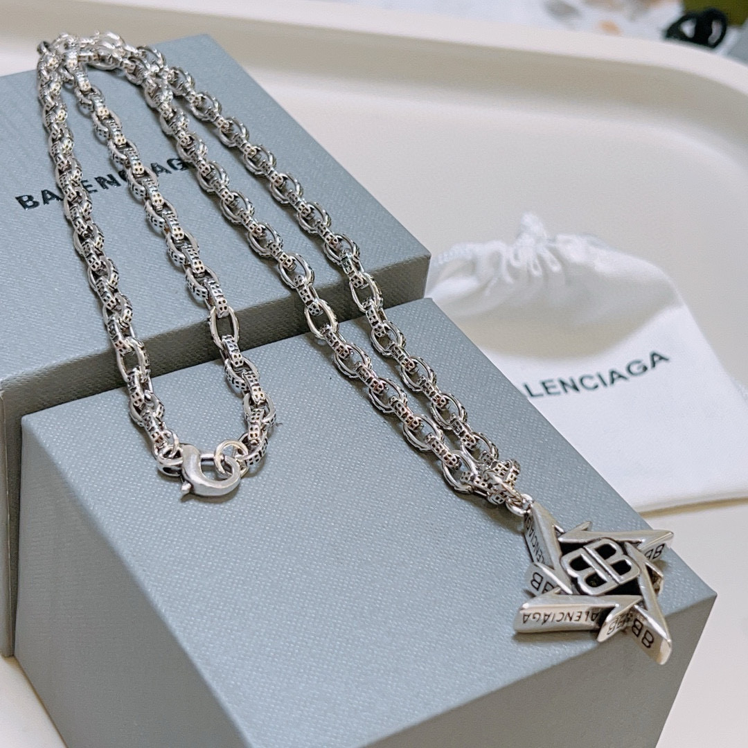 原单货🔹🔹新品 巴黎世家项链 Balenciaga 新款项链🔹专柜一致 细节做工精细 每个细节流程到位