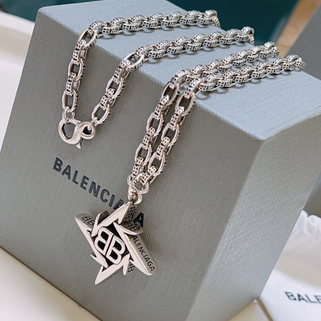  原单货🔹🔹新品 巴黎世家项链 Balenciaga 新款项链🔹专柜一致 细节做工精细 每个细节流程到位