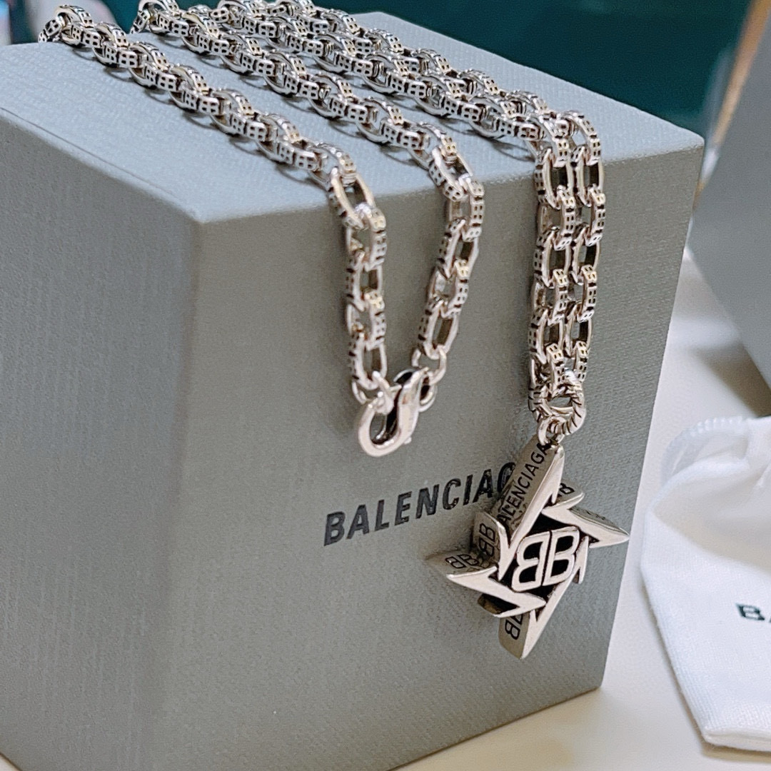  原单货🔹🔹新品 巴黎世家项链 Balenciaga 新款项链🔹专柜一致 细节做工精细 每个细节流程到位