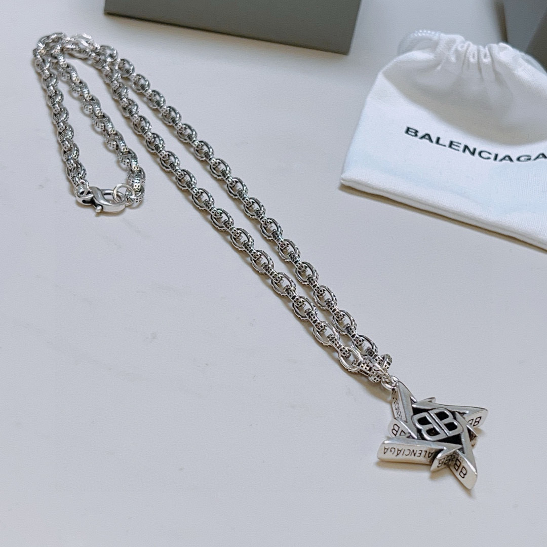  原单货🔹🔹新品 巴黎世家项链 Balenciaga 新款项链🔹专柜一致 细节做工精细 每个细节流程到位