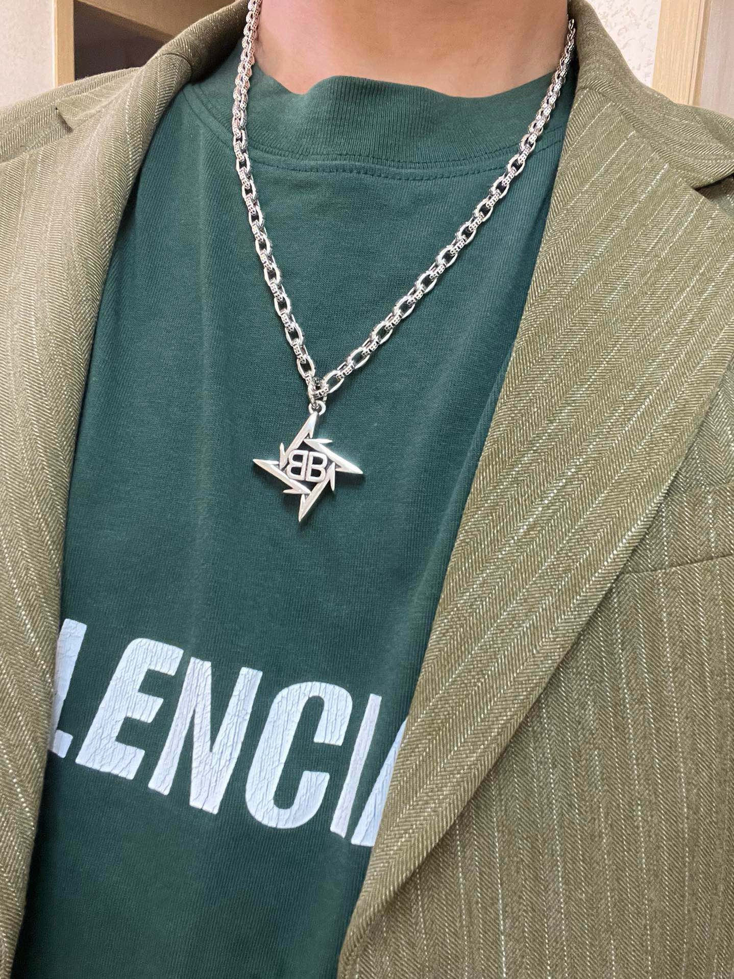  原单货🔹🔹新品 巴黎世家项链 Balenciaga 新款项链🔹专柜一致 细节做工精细 每个细节流程到位