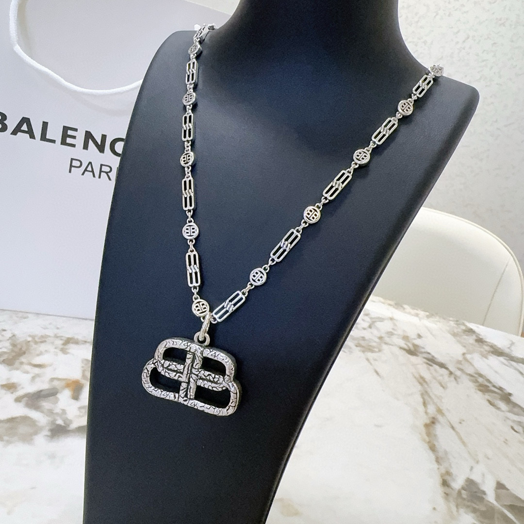  原单货🔹🔹新品 巴黎世家项链 Balenciaga 新款项链🔹专柜一致 细节做工精细 每个细节流程到位