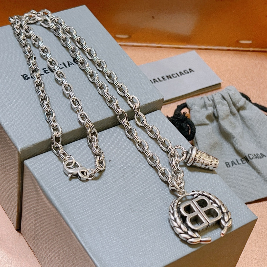  原单货🔹🔹新品 巴黎世家项链 Balenciaga 新款项链🔹专柜一致 细节做工精细 每个细节流程到位
