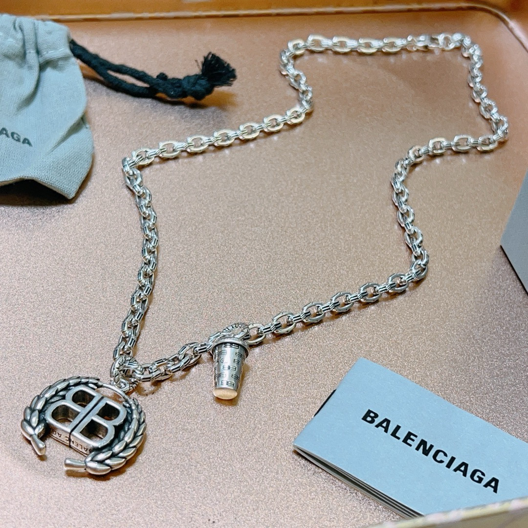  原单货🔹🔹新品 巴黎世家项链 Balenciaga 新款项链🔹专柜一致 细节做工精细 每个细节流程到位