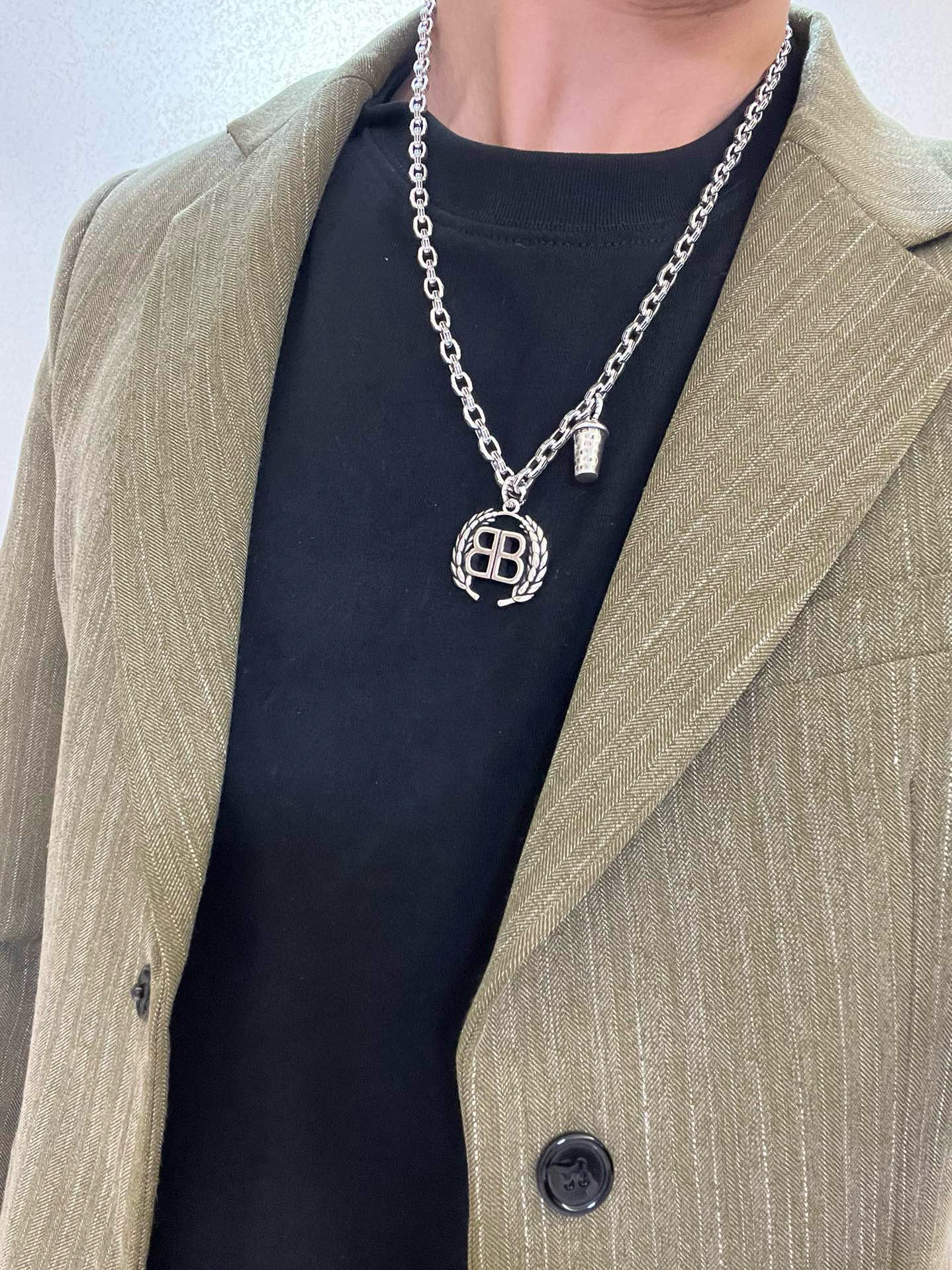  原单货🔹🔹新品 巴黎世家项链 Balenciaga 新款项链🔹专柜一致 细节做工精细 每个细节流程到位