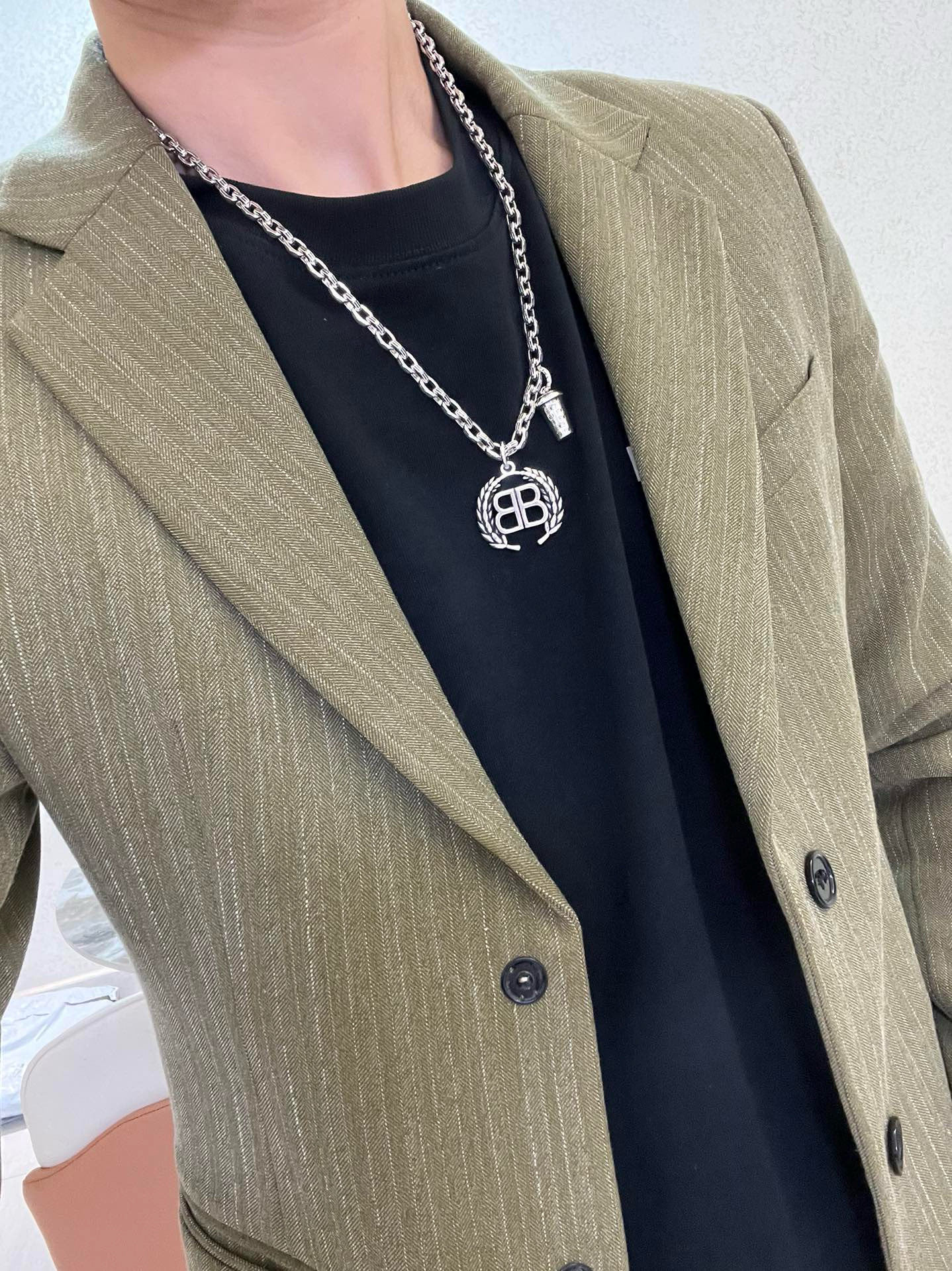  原单货🔹🔹新品 巴黎世家项链 Balenciaga 新款项链🔹专柜一致 细节做工精细 每个细节流程到位