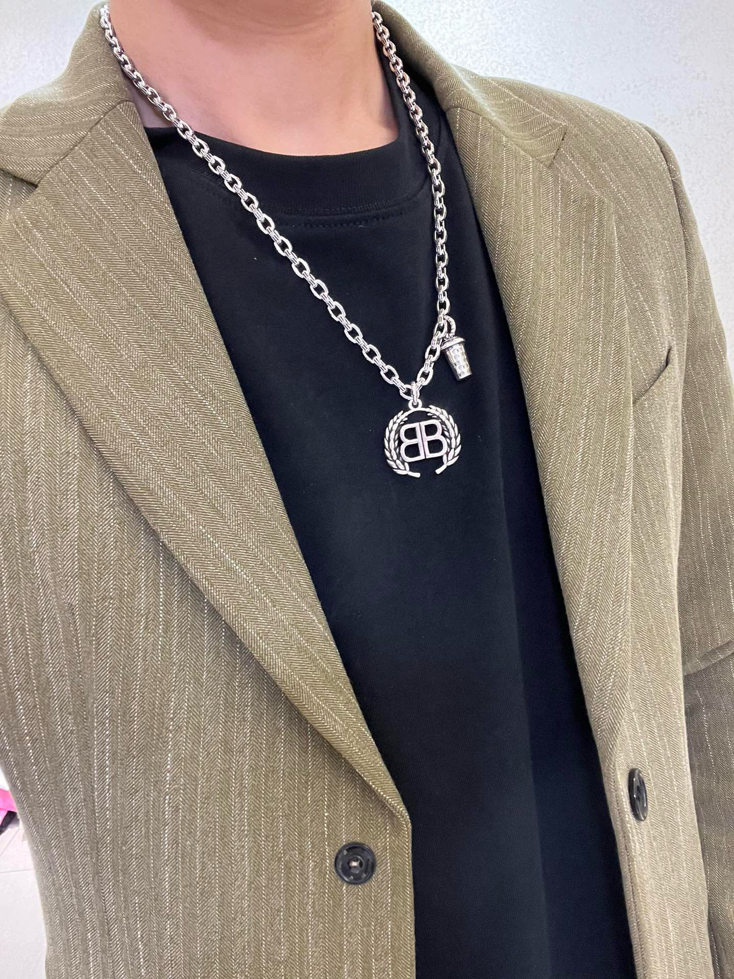  原单货🔹🔹新品 巴黎世家项链 Balenciaga 新款项链🔹专柜一致 细节做工精细 每个细节流程到位