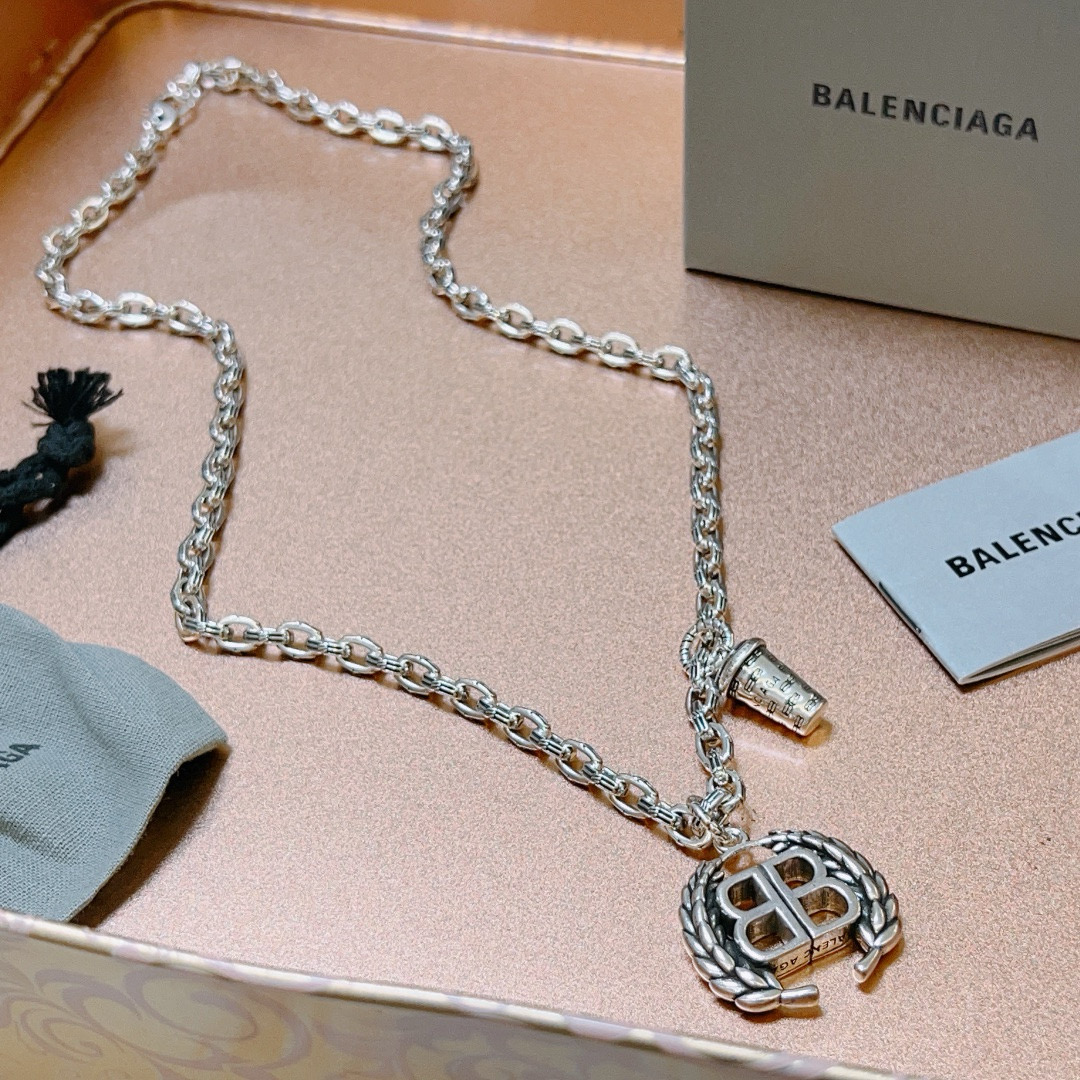  原单货🔹🔹新品 巴黎世家项链 Balenciaga 新款项链🔹专柜一致 细节做工精细 每个细节流程到位