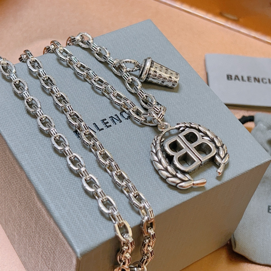  原单货🔹🔹新品 巴黎世家项链 Balenciaga 新款项链🔹专柜一致 细节做工精细 每个细节流程到位