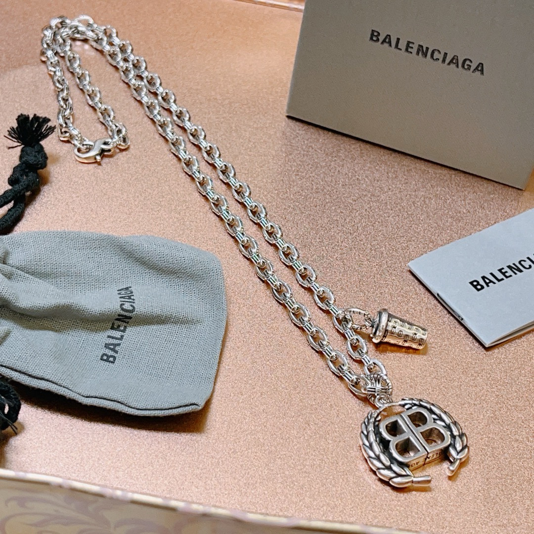  原单货🔹🔹新品 巴黎世家项链 Balenciaga 新款项链🔹专柜一致 细节做工精细 每个细节流程到位