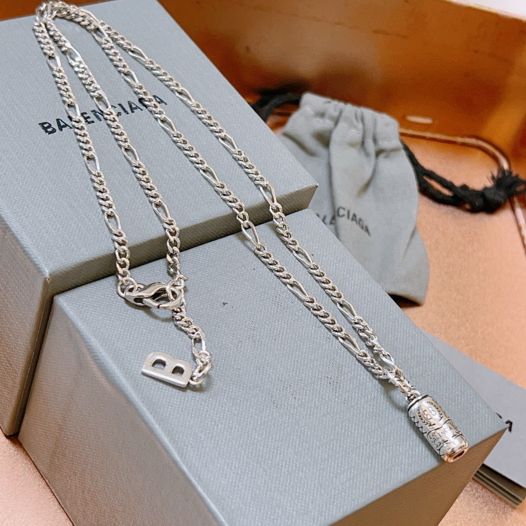  原单货🔹🔹新品 巴黎世家项链 Balenciaga 新款项链🔹专柜一致 细节做工精细 每个细节流程到位