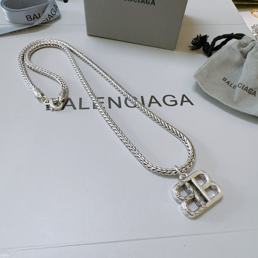  原单货🔹🔹新品 巴黎世家项链 Balenciaga 新款项链🔹专柜一致 细节做工精细 每个细节流程到位