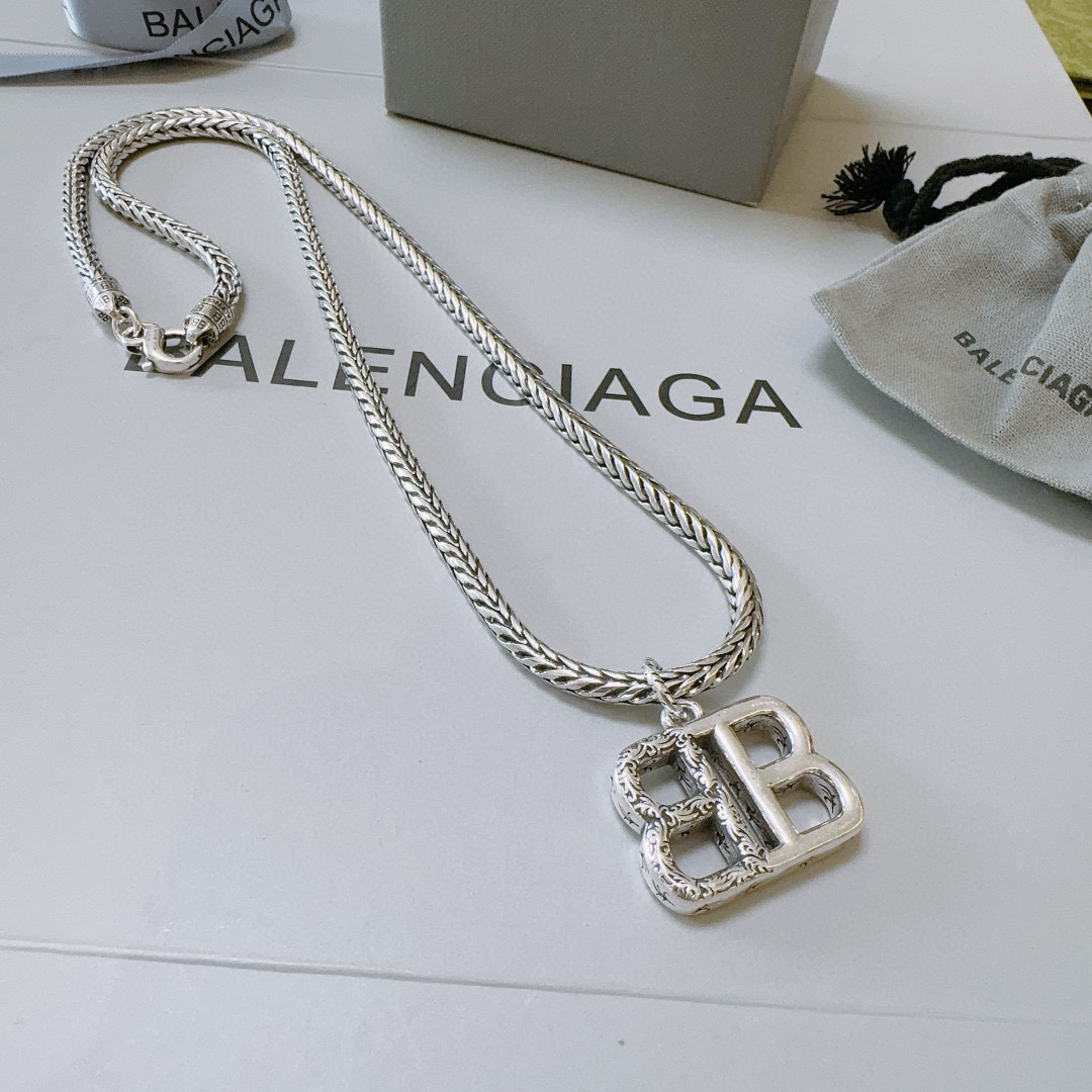  原单货🔹🔹新品 巴黎世家项链 Balenciaga 新款项链🔹专柜一致 细节做工精细 每个细节流程到位