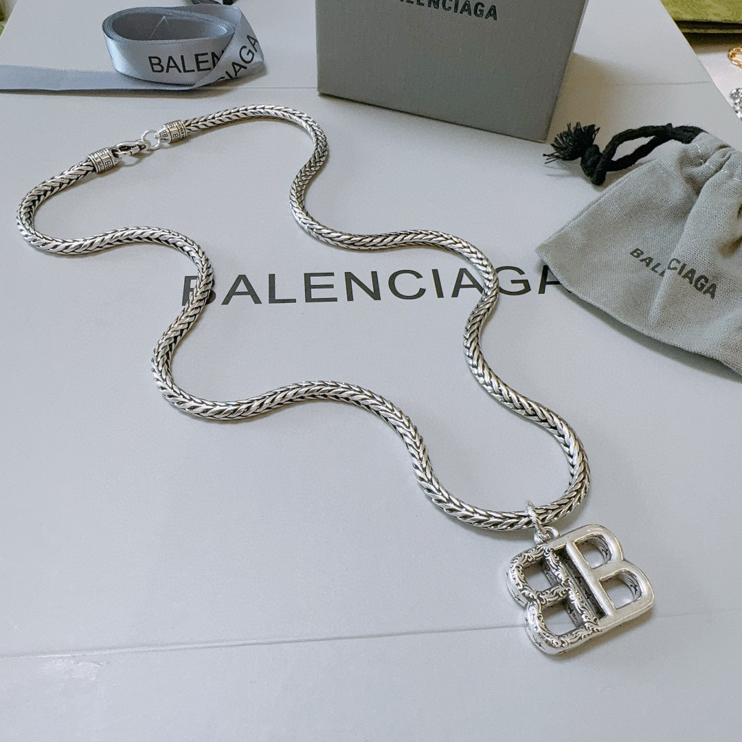  原单货🔹🔹新品 巴黎世家项链 Balenciaga 新款项链🔹专柜一致 细节做工精细 每个细节流程到位