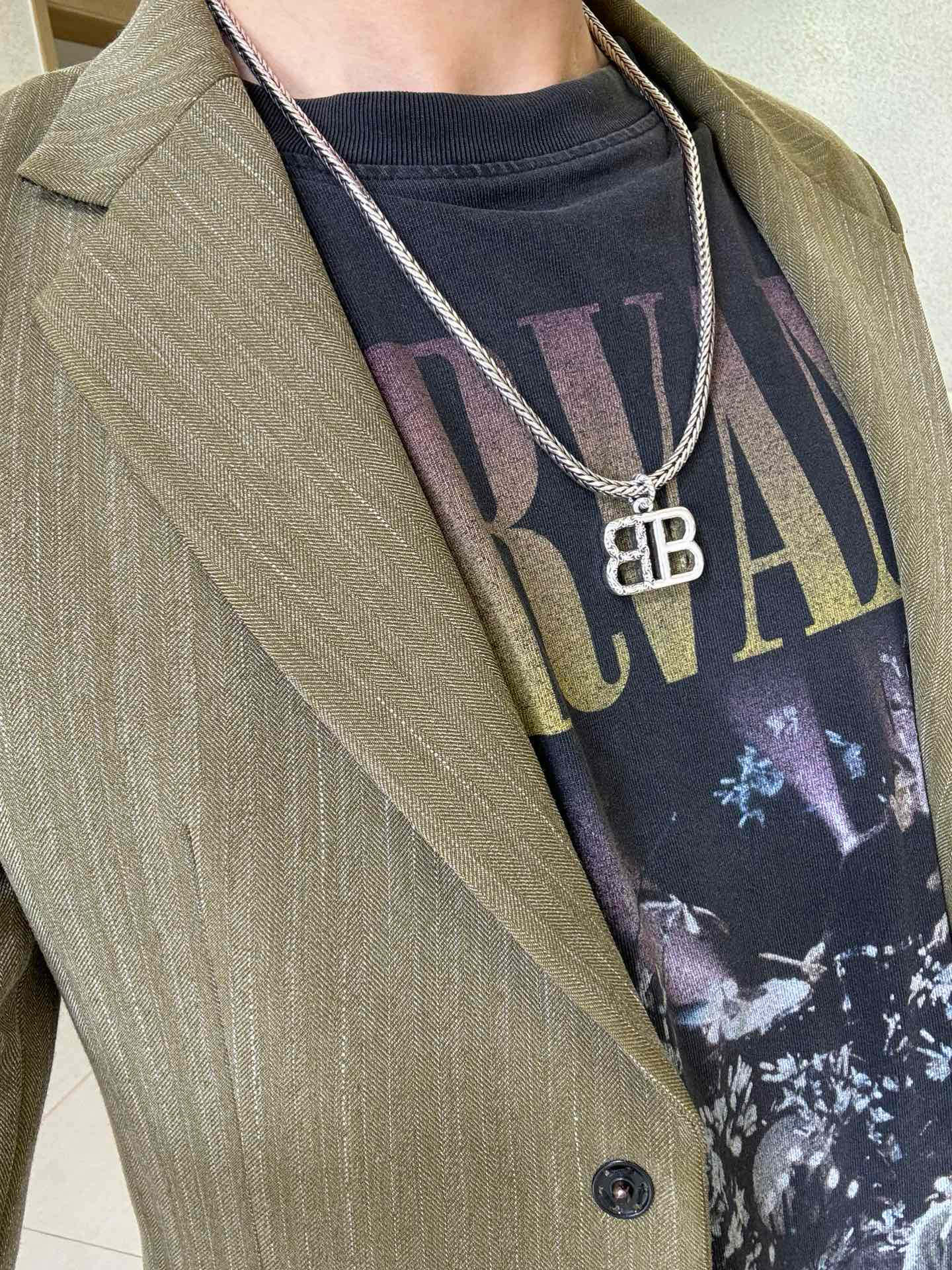  原单货🔹🔹新品 巴黎世家项链 Balenciaga 新款项链🔹专柜一致 细节做工精细 每个细节流程到位