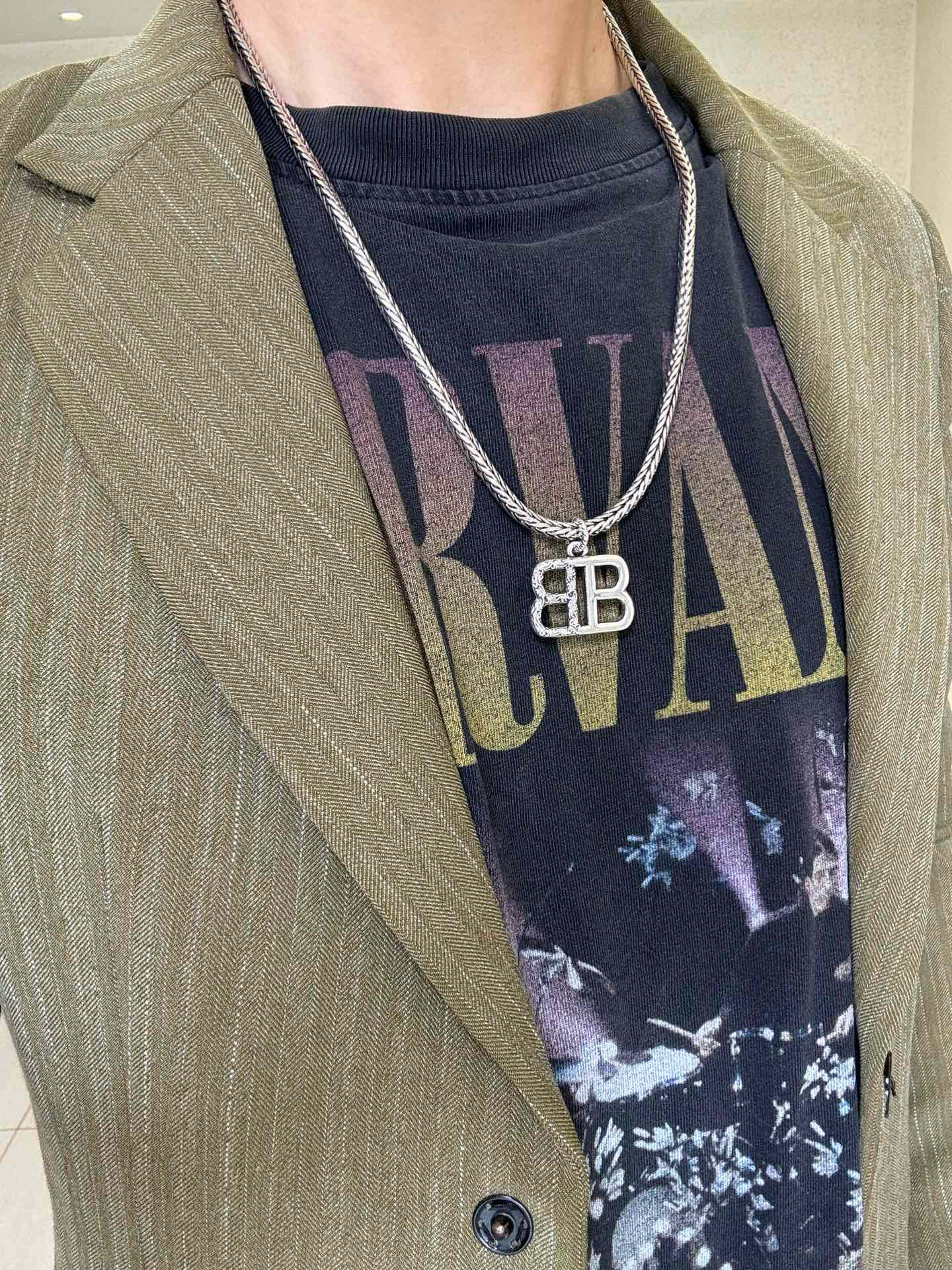  原单货🔹🔹新品 巴黎世家项链 Balenciaga 新款项链🔹专柜一致 细节做工精细 每个细节流程到位