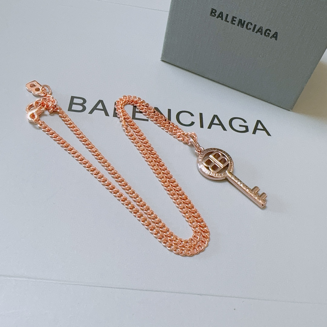  原单货🔹🔹新品 巴黎世家项链 Balenciaga 新款项链🔹专柜一致 细节做工精细 每个细节流程到位
