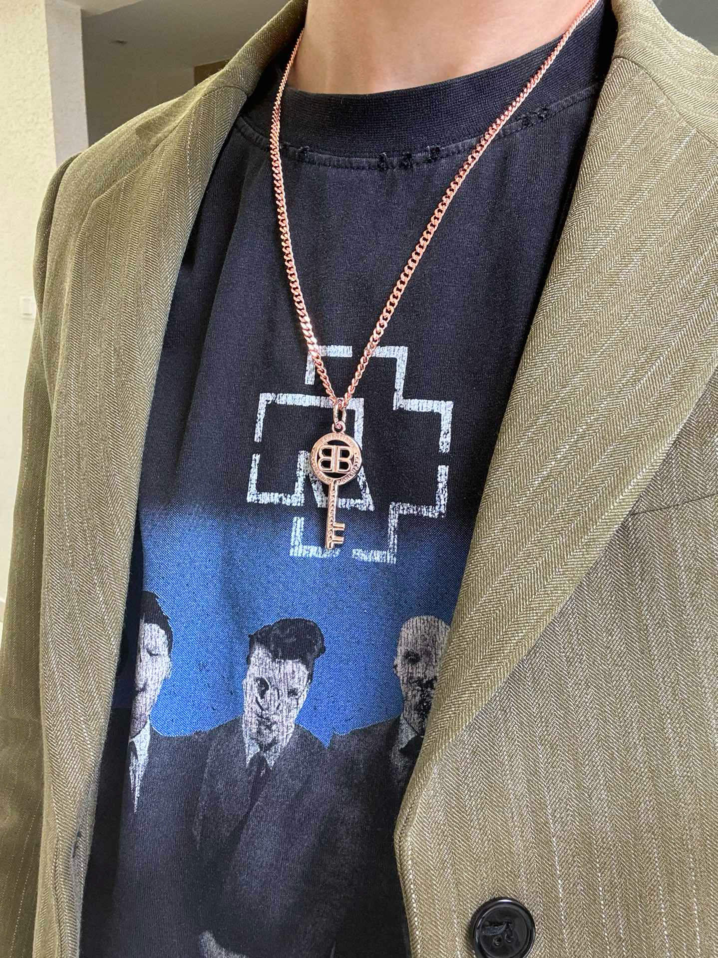  原单货🔹🔹新品 巴黎世家项链 Balenciaga 新款项链🔹专柜一致 细节做工精细 每个细节流程到位
