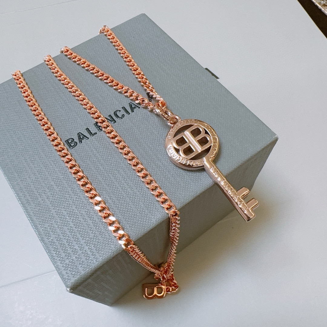  原单货🔹🔹新品 巴黎世家项链 Balenciaga 新款项链🔹专柜一致 细节做工精细 每个细节流程到位