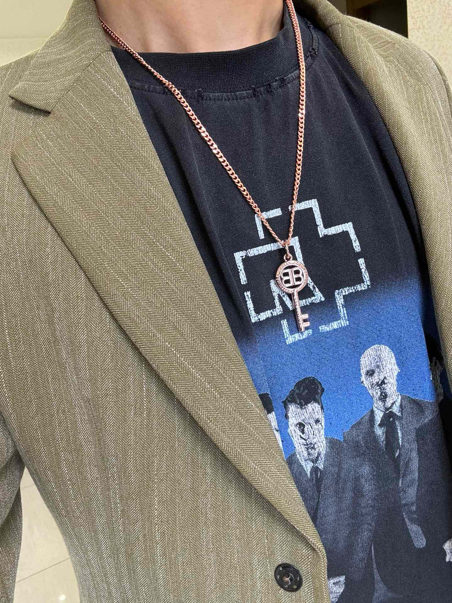  原单货🔹🔹新品 巴黎世家项链 Balenciaga 新款项链🔹专柜一致 细节做工精细 每个细节流程到位