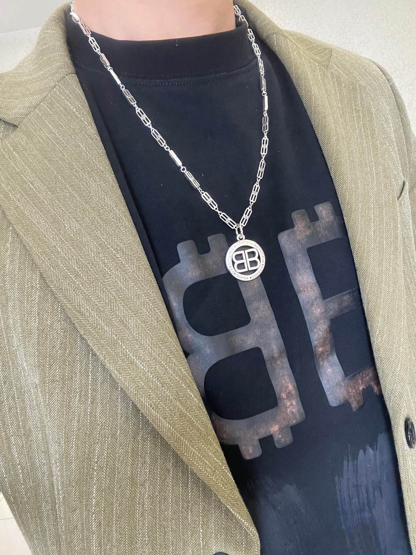  原单货🔹🔹新品 巴黎世家项链 Balenciaga 新款项链🔹专柜一致 细节做工精细 每个细节流程到位
