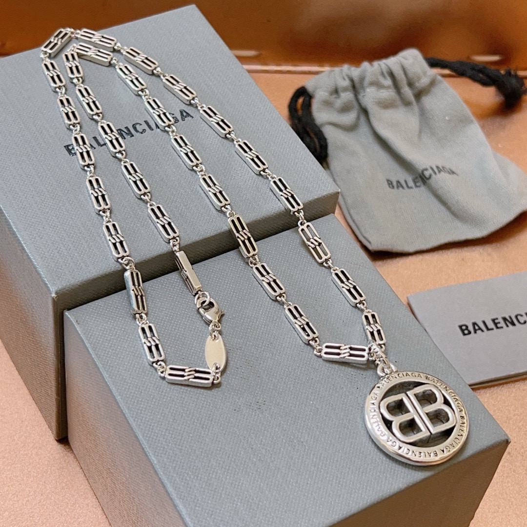  原单货🔹🔹新品 巴黎世家项链 Balenciaga 新款项链🔹专柜一致 细节做工精细 每个细节流程到位