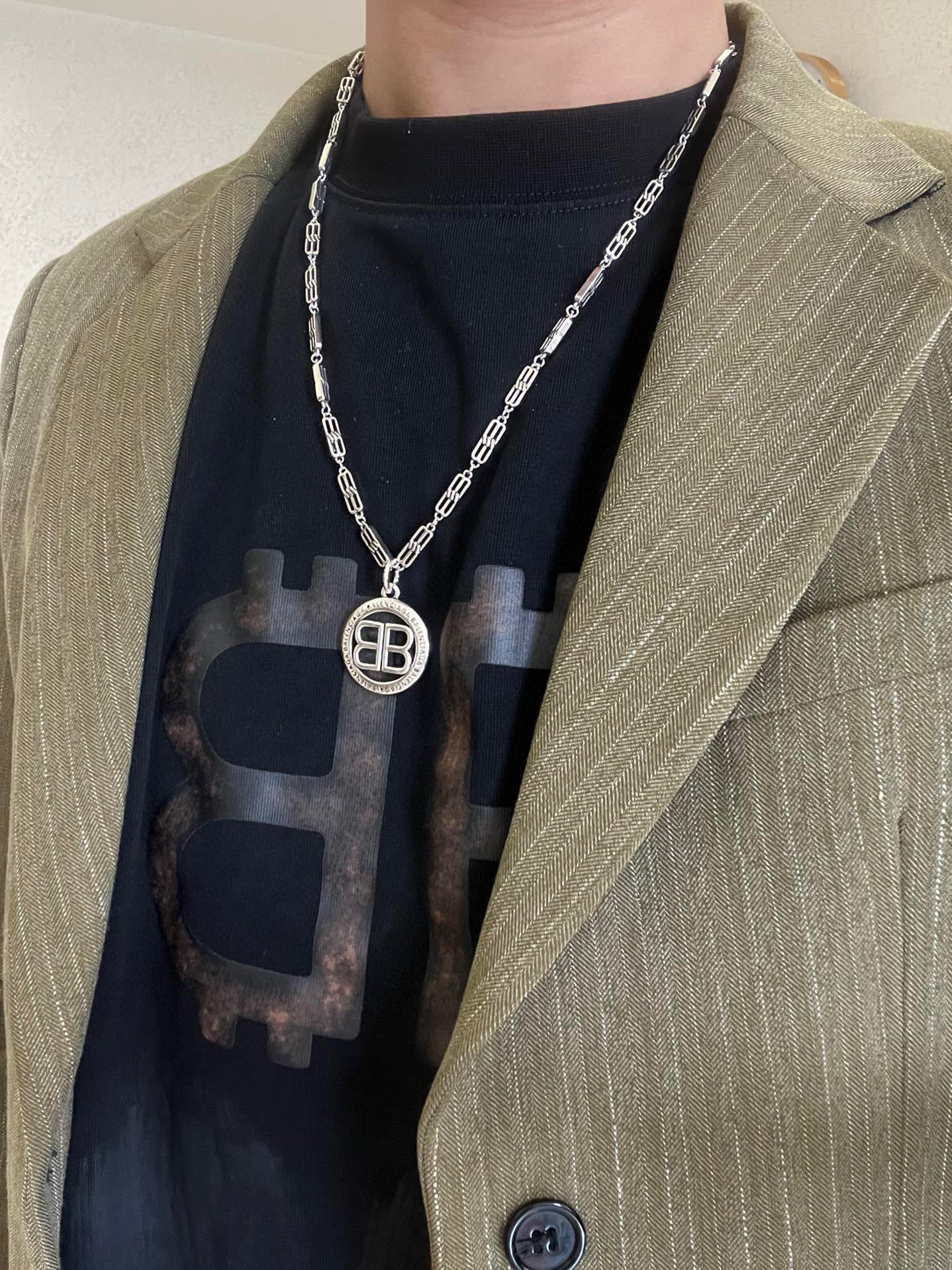  原单货🔹🔹新品 巴黎世家项链 Balenciaga 新款项链🔹专柜一致 细节做工精细 每个细节流程到位
