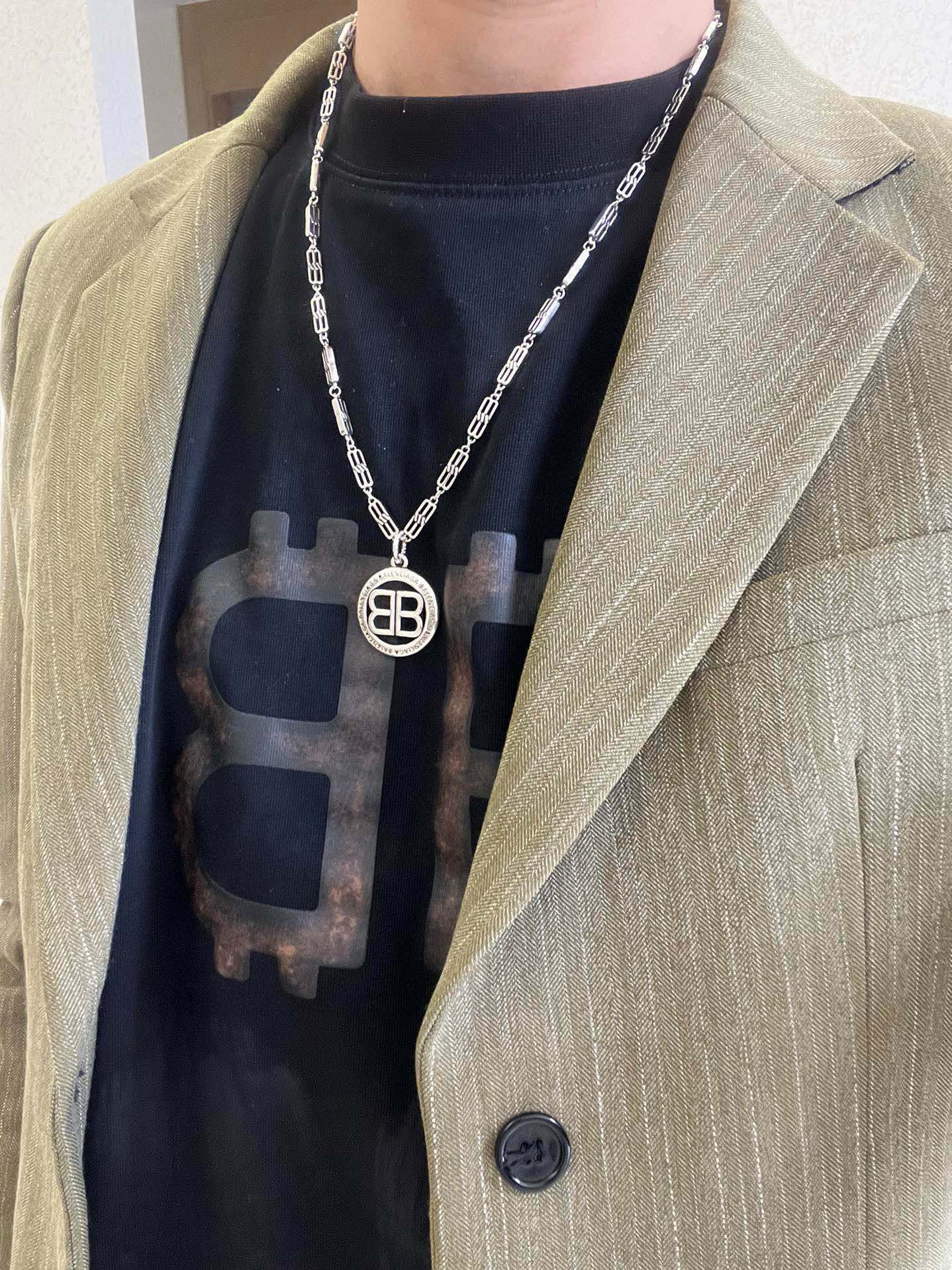  原单货🔹🔹新品 巴黎世家项链 Balenciaga 新款项链🔹专柜一致 细节做工精细 每个细节流程到位