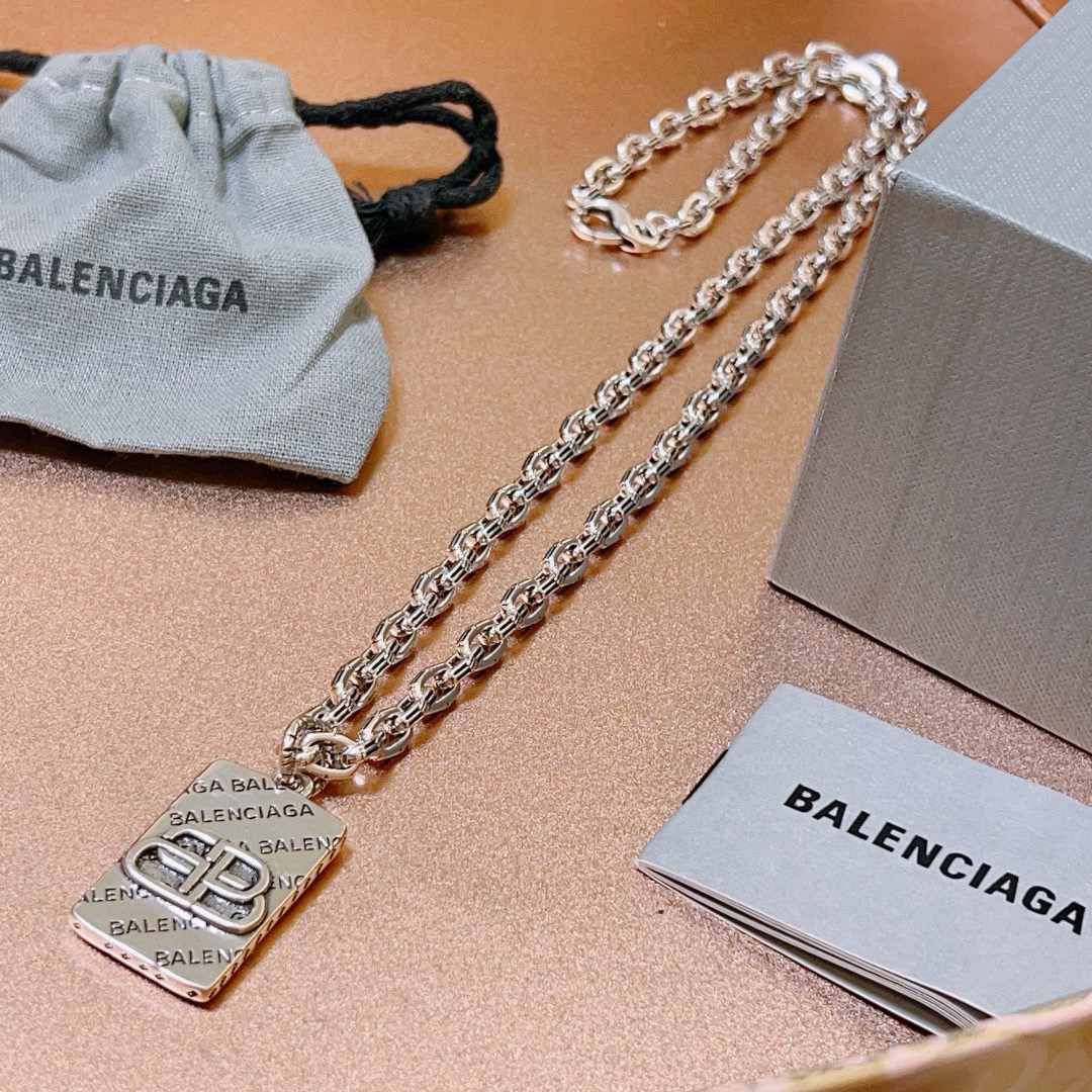  原单货🔹🔹新品 巴黎世家项链 Balenciaga 新款项链🔹专柜一致 细节做工精细 每个细节流程到位