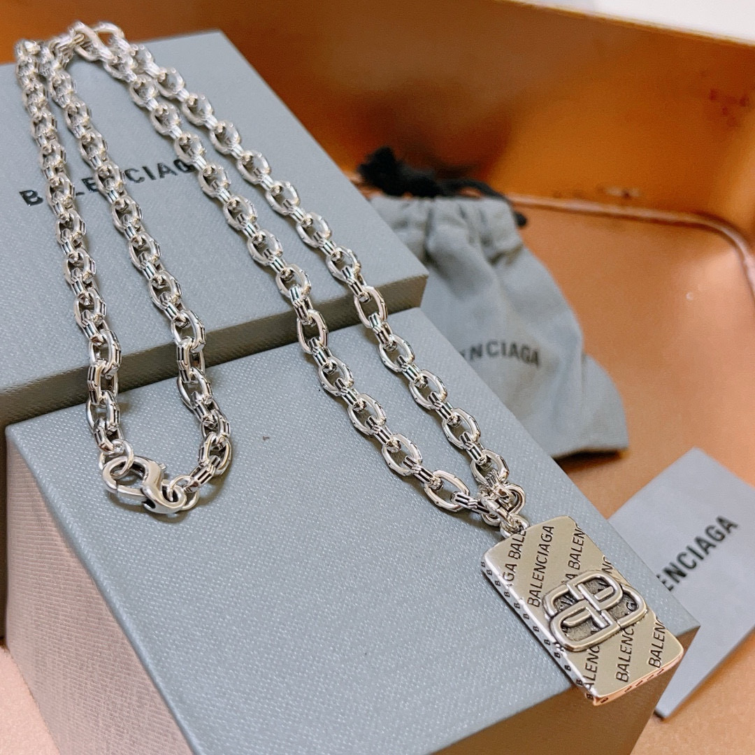  原单货🔹🔹新品 巴黎世家项链 Balenciaga 新款项链🔹专柜一致 细节做工精细 每个细节流程到位