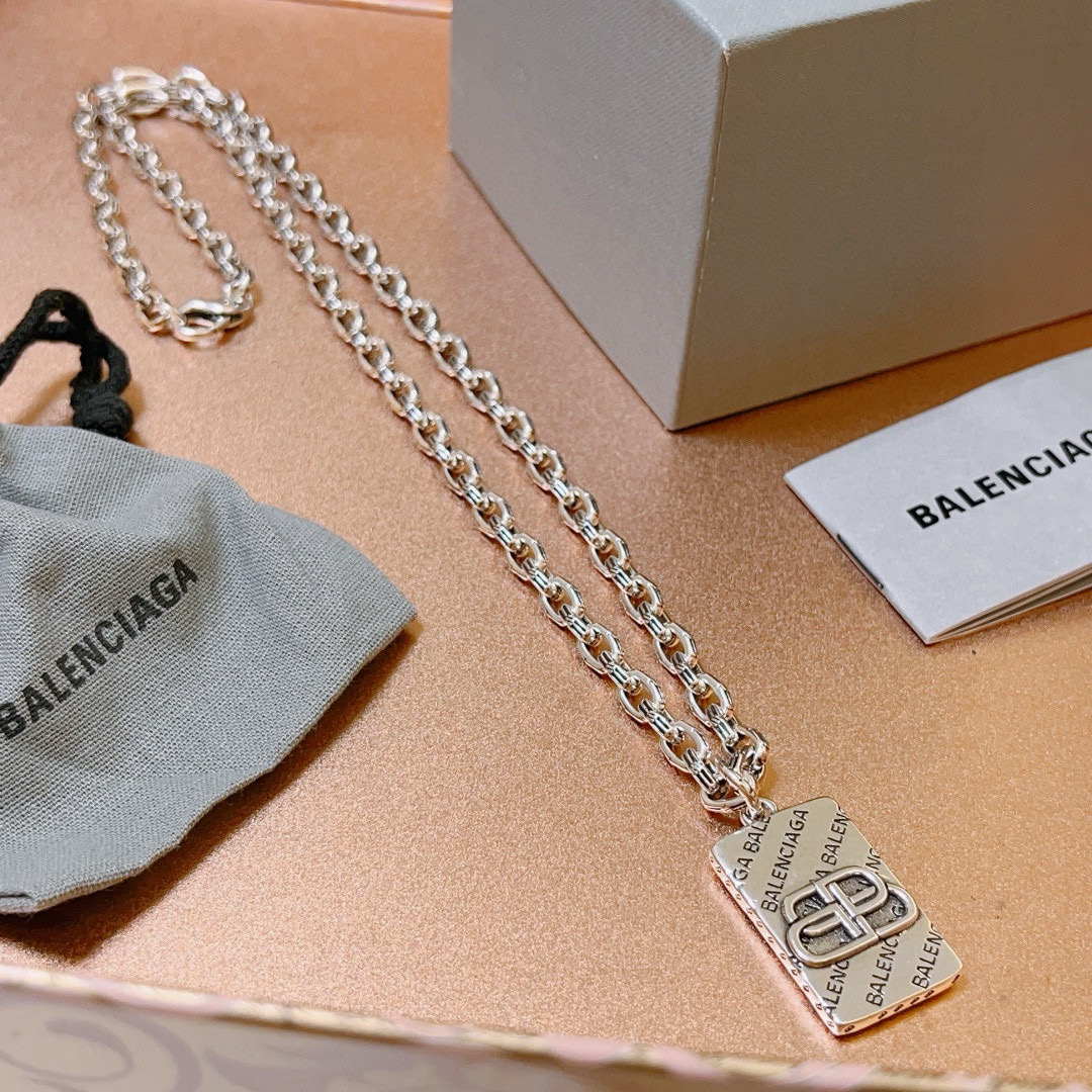  原单货🔹🔹新品 巴黎世家项链 Balenciaga 新款项链🔹专柜一致 细节做工精细 每个细节流程到位