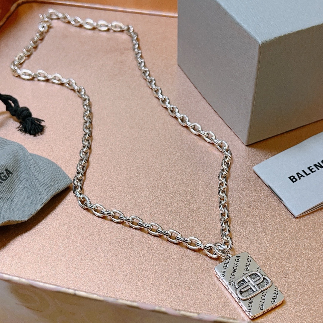  原单货🔹🔹新品 巴黎世家项链 Balenciaga 新款项链🔹专柜一致 细节做工精细 每个细节流程到位