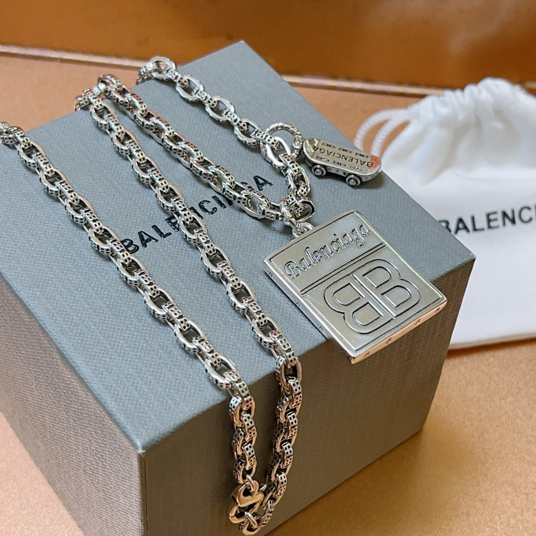 原单货🔹🔹新品 巴黎世家项链 Balenciaga 新款拉链设计项链🔹专柜一致 细节做工精细 每个细节