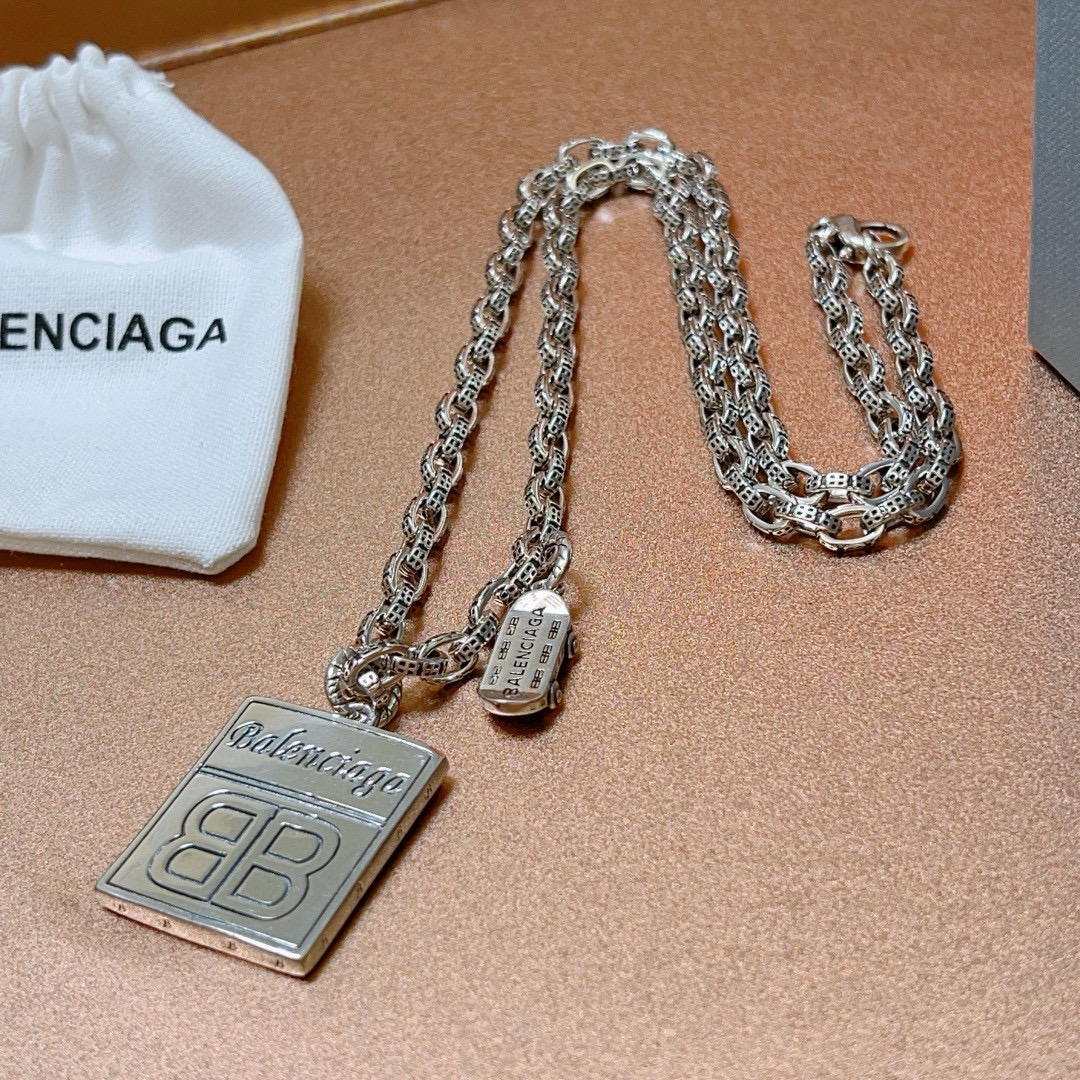  原单货🔹🔹新品 巴黎世家项链 Balenciaga 新款拉链设计项链🔹专柜一致 细节做工精细 每个细节