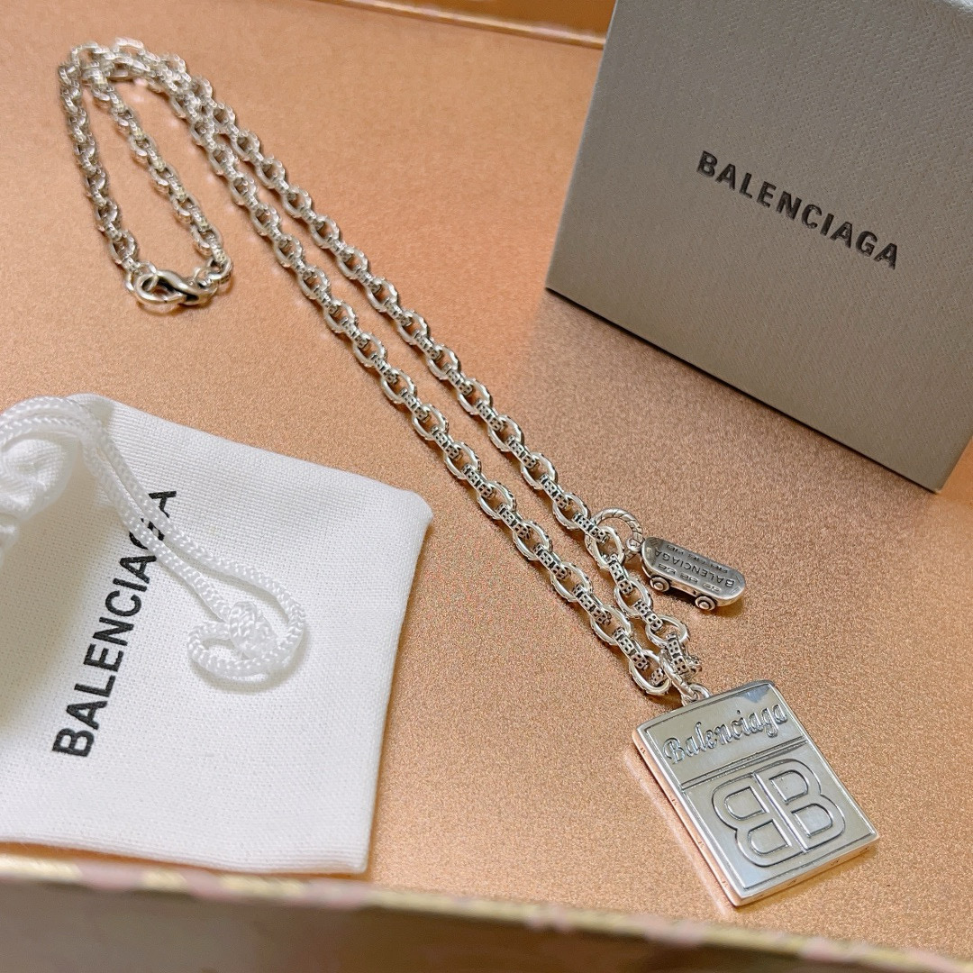  原单货🔹🔹新品 巴黎世家项链 Balenciaga 新款拉链设计项链🔹专柜一致 细节做工精细 每个细节