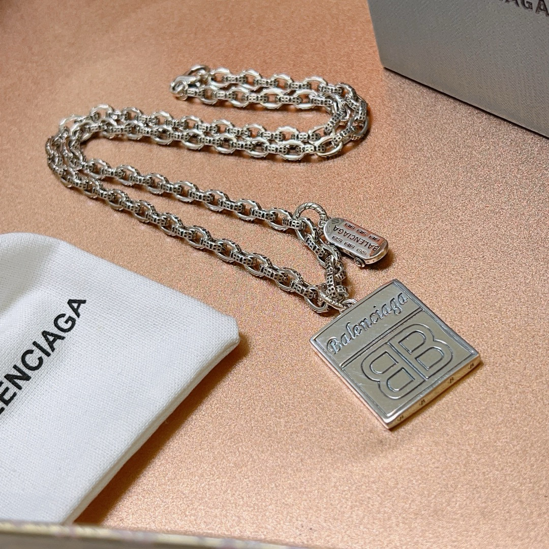  原单货🔹🔹新品 巴黎世家项链 Balenciaga 新款拉链设计项链🔹专柜一致 细节做工精细 每个细节