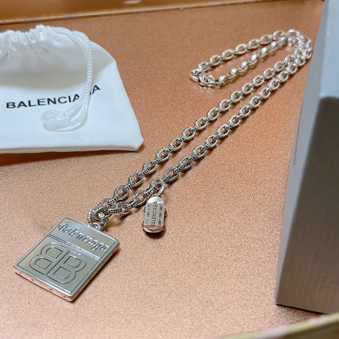  原单货🔹🔹新品 巴黎世家项链 Balenciaga 新款拉链设计项链🔹专柜一致 细节做工精细 每个细节
