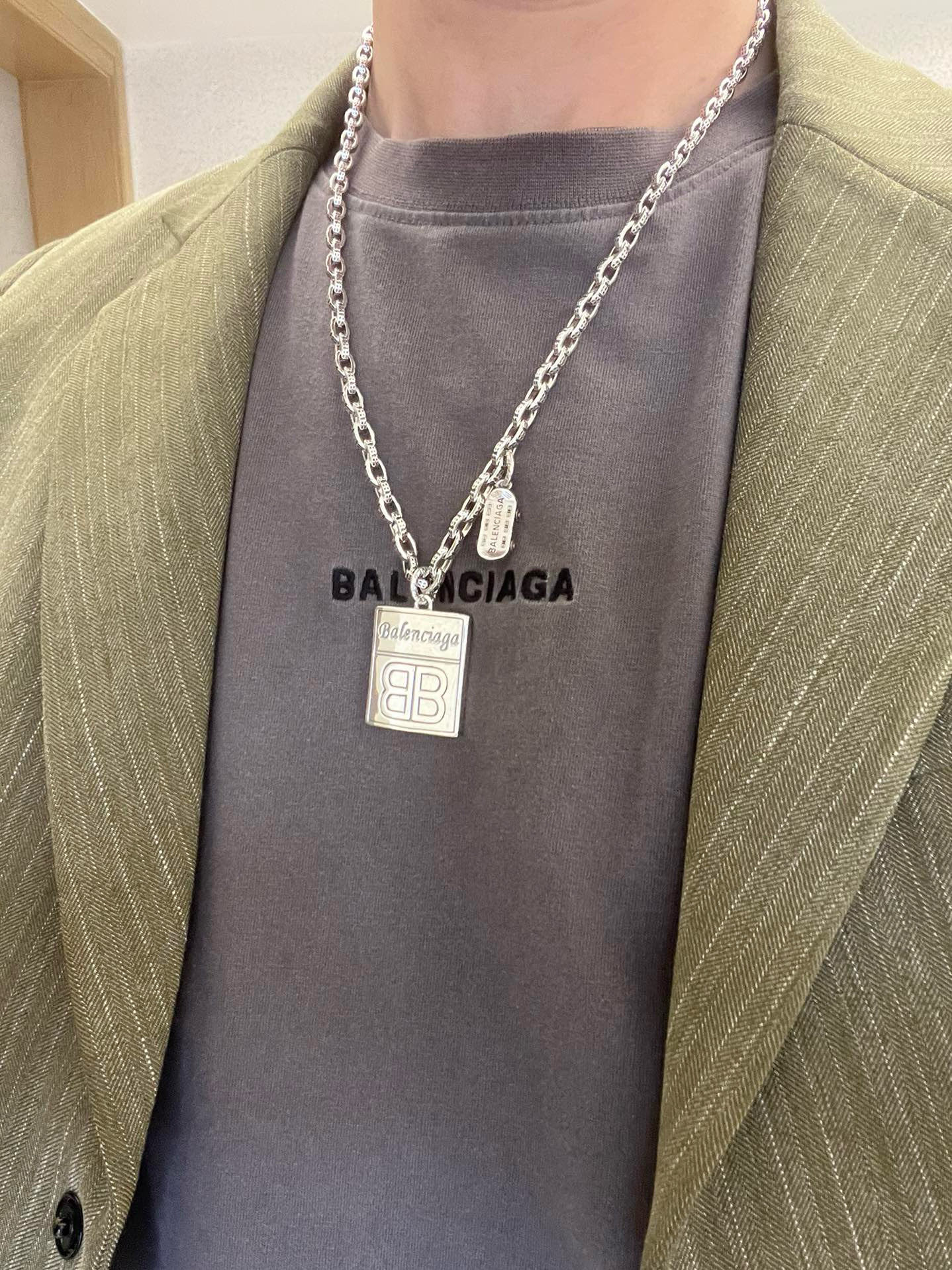  原单货🔹🔹新品 巴黎世家项链 Balenciaga 新款拉链设计项链🔹专柜一致 细节做工精细 每个细节