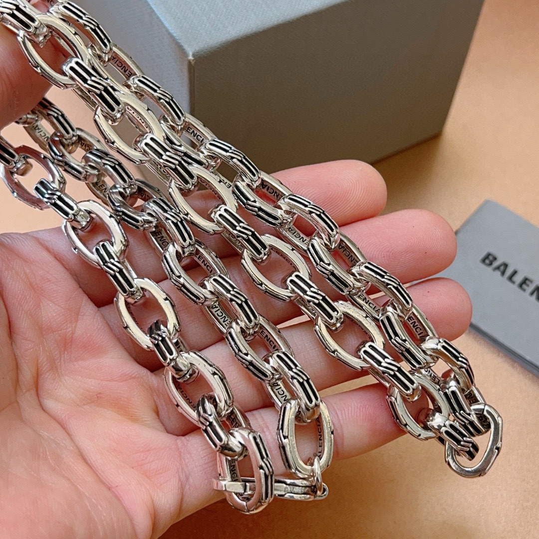  原单货🔹🔹新品 巴黎世家项链 Balenciaga 新款项链🔹专柜一致 细节做工精细 每个细节流程到位