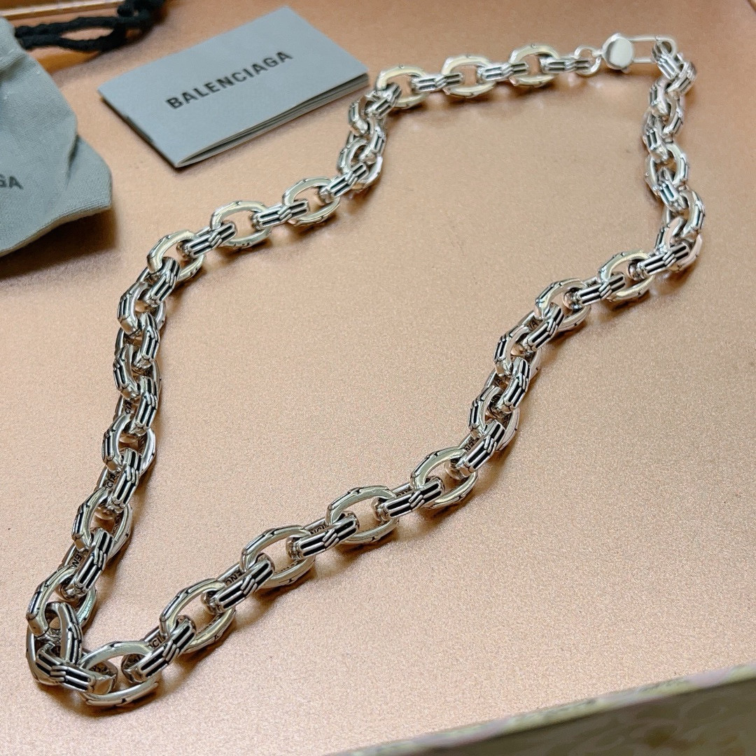  原单货🔹🔹新品 巴黎世家项链 Balenciaga 新款项链🔹专柜一致 细节做工精细 每个细节流程到位