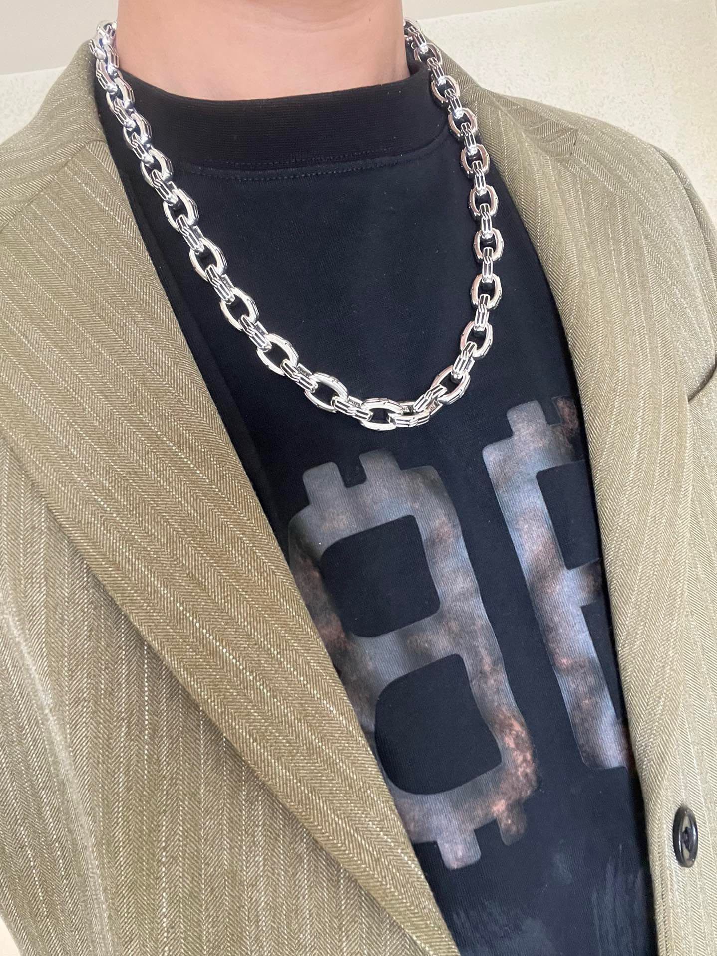  原单货🔹🔹新品 巴黎世家项链 Balenciaga 新款项链🔹专柜一致 细节做工精细 每个细节流程到位