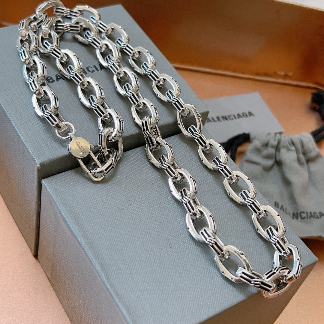 原单货🔹🔹新品 巴黎世家项链 Balenciaga 新款项链🔹专柜一致 细节做工精细 每个细节流程到位