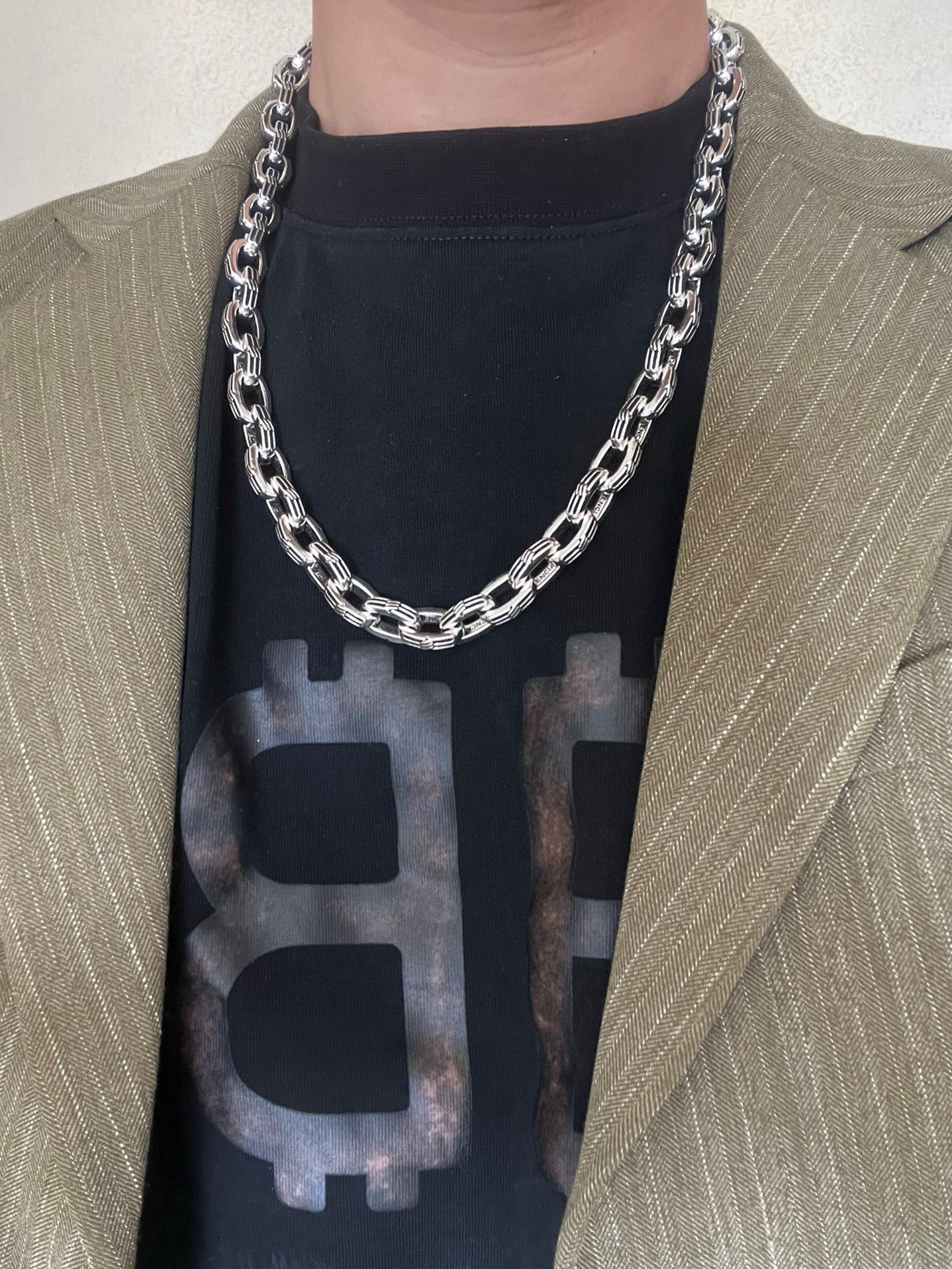  原单货🔹🔹新品 巴黎世家项链 Balenciaga 新款项链🔹专柜一致 细节做工精细 每个细节流程到位