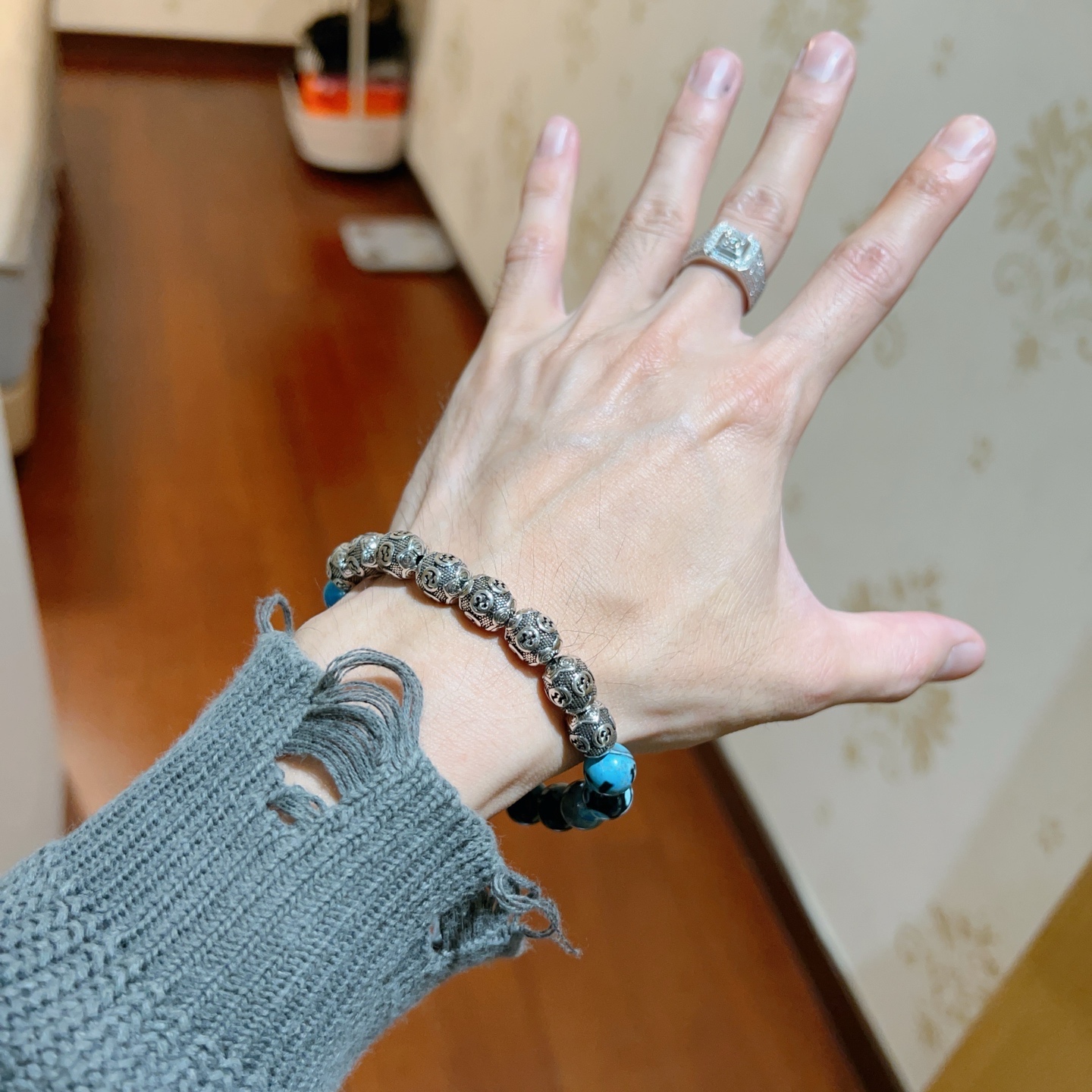   𝐆𝐮𝐜𝐜𝐢古驰手链👨👩奢华手串 男女同款 最新款全件玛瑙石串珠手链档次更高明星同款Anger For