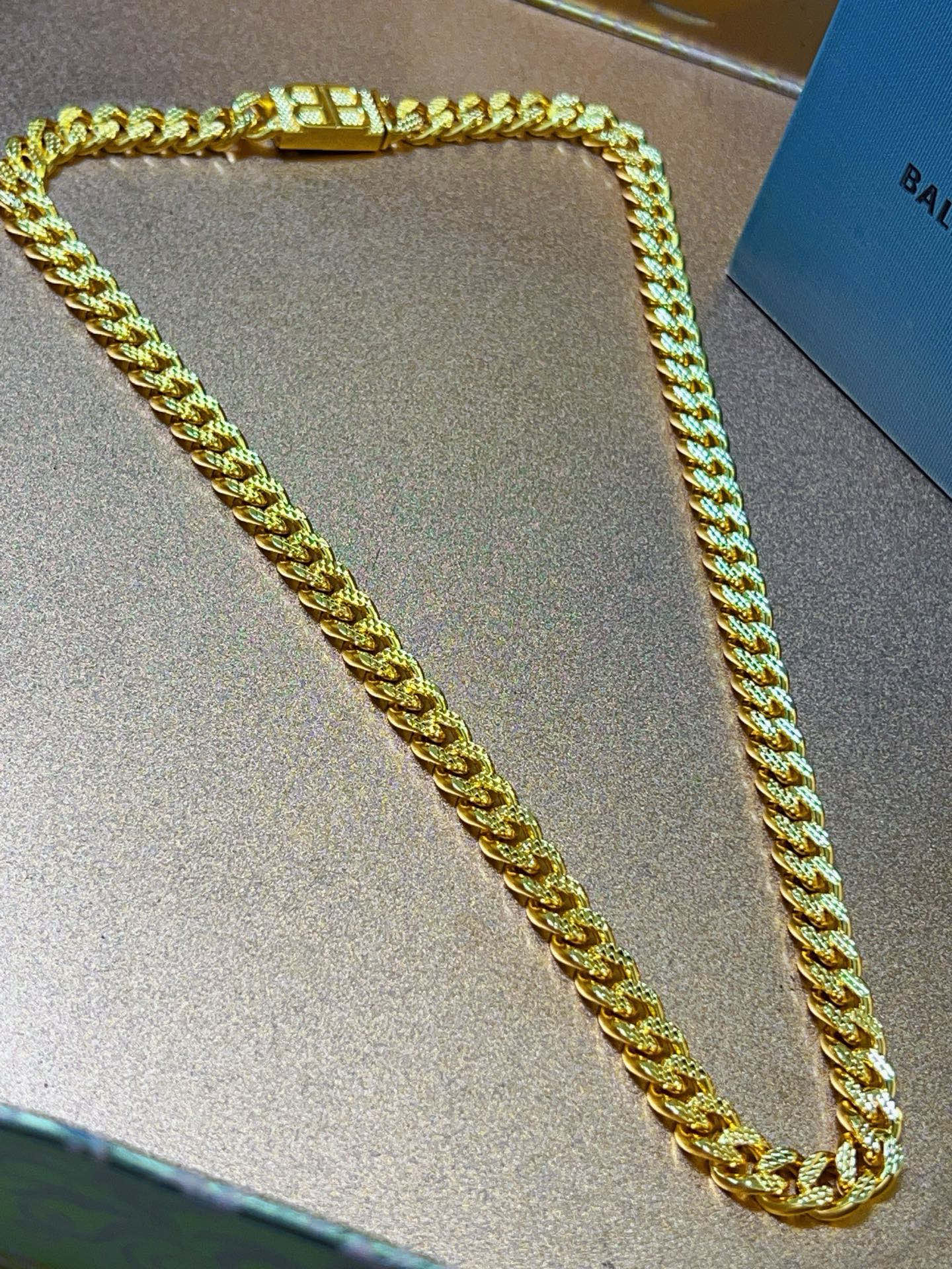  原单货🔹🔹新品 巴黎世家项链 Balenciaga 新款项链🔹专柜一致 细节做工精细 每个细节流程到位