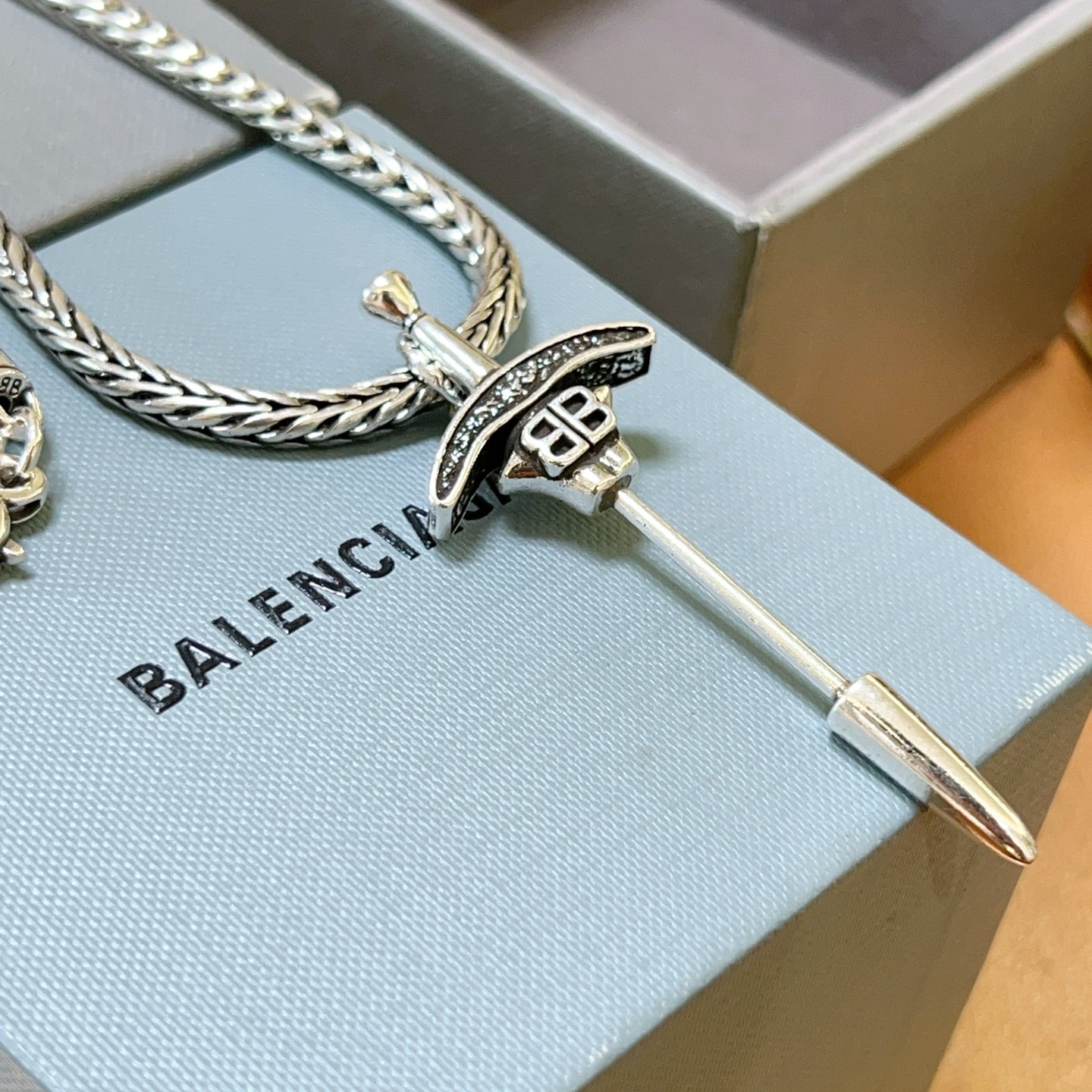  原单货🔹🔹新品 巴黎世家项链 Balenciaga 新款项链🔹专柜一致 细节做工精细 每个细节流程到位