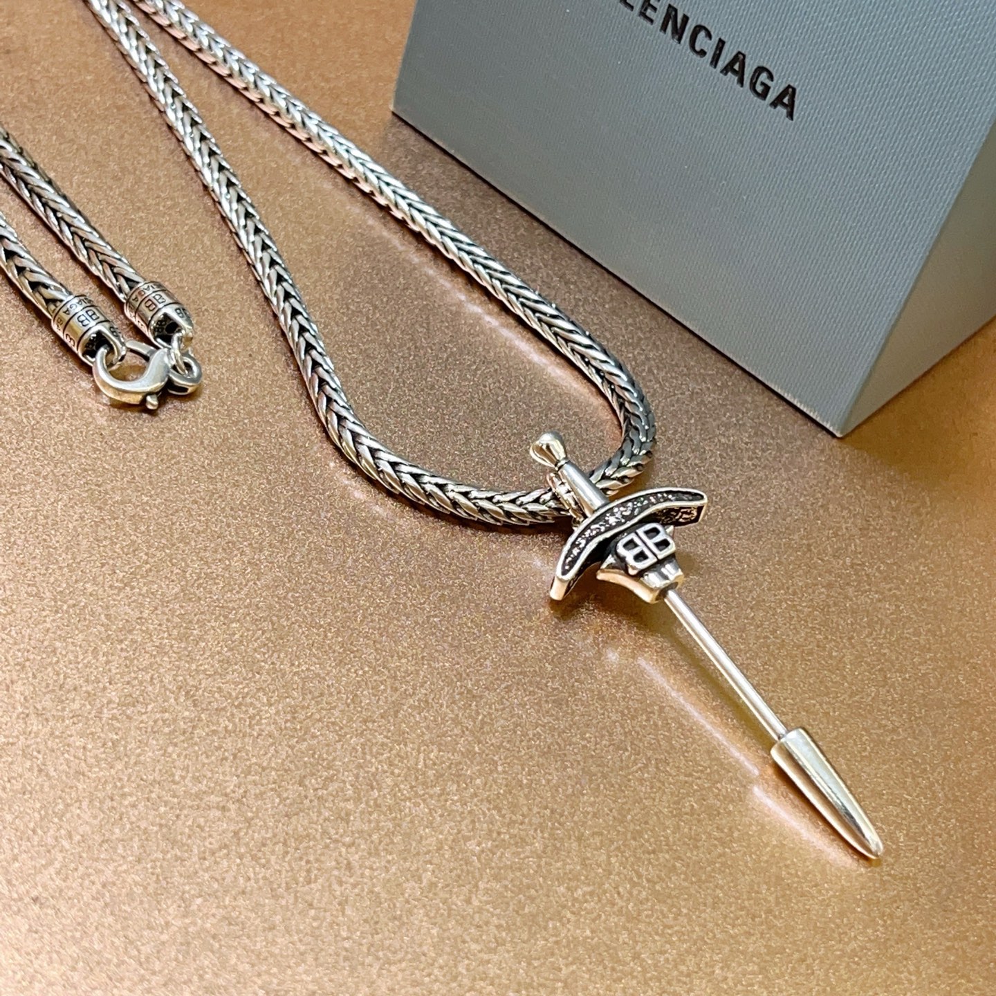 原单货🔹🔹新品 巴黎世家项链 Balenciaga 新款项链🔹专柜一致 细节做工精细 每个细节流程到位